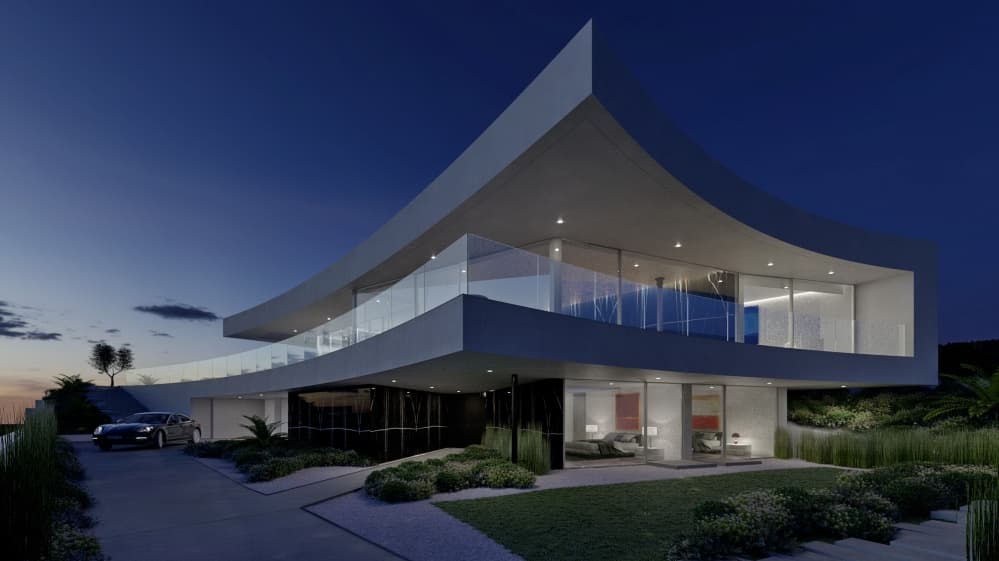 Night exterior