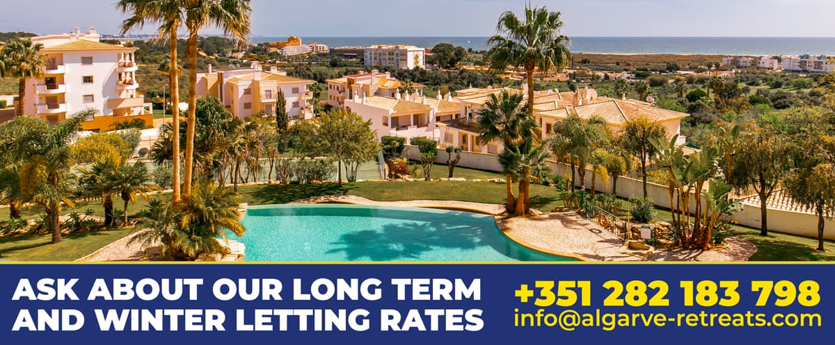 Long term and winter lettings in the Algarve
